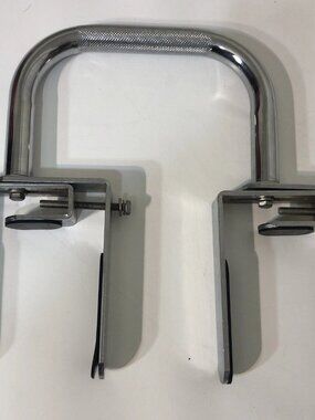 Bathtub Security Safety Rail Stainless Steel 10" long x 6" - Adjustable